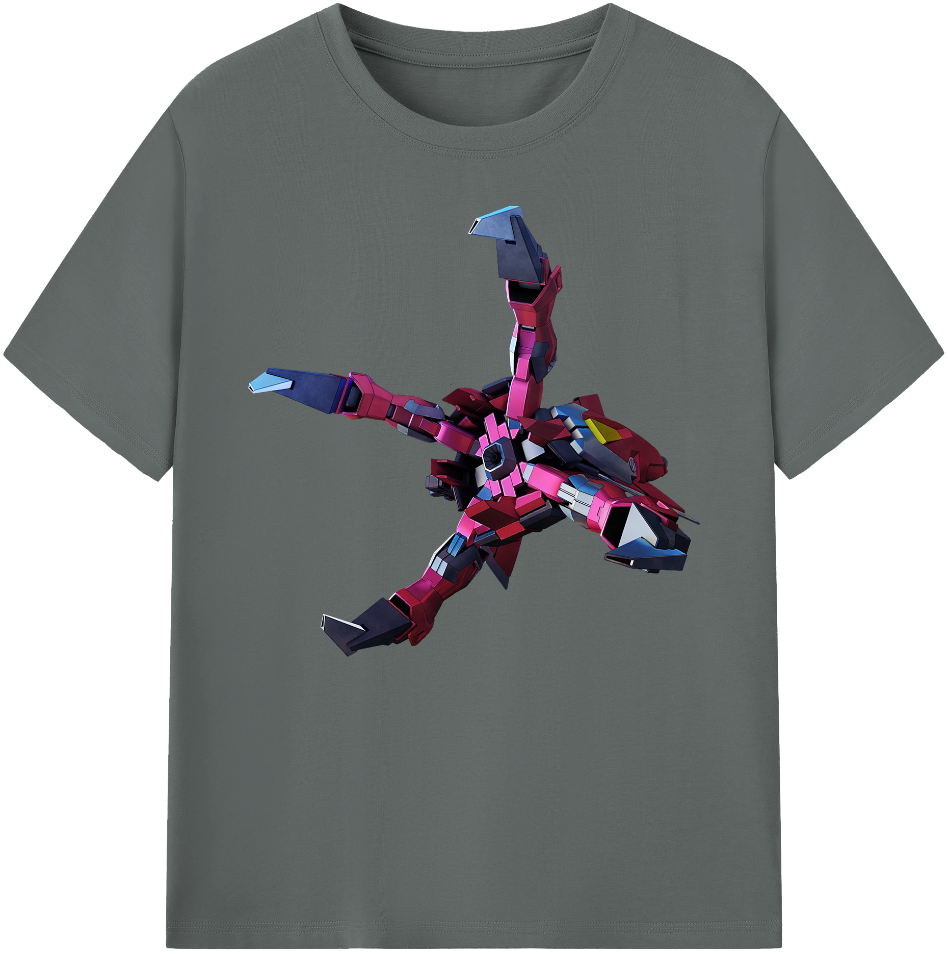 （画像用） 機動戦士ガンダム Mobile Suit Gundam 綿100％ メンズ半袖Tシャツ｜肌触りやわらか＆通気性